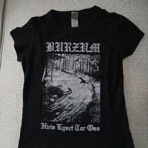 Gildan Black Graphic Short Sleeve Tee